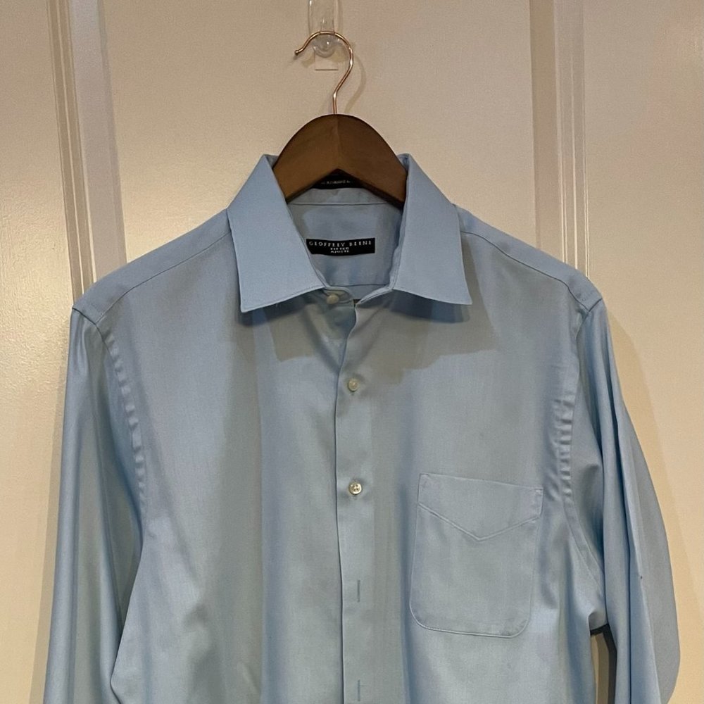 Blue Dress Shirt 16 1/2